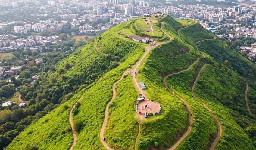 Baner Natural Geography - Baner Hill, Pashan Lake, ARAI Hills, green spaces